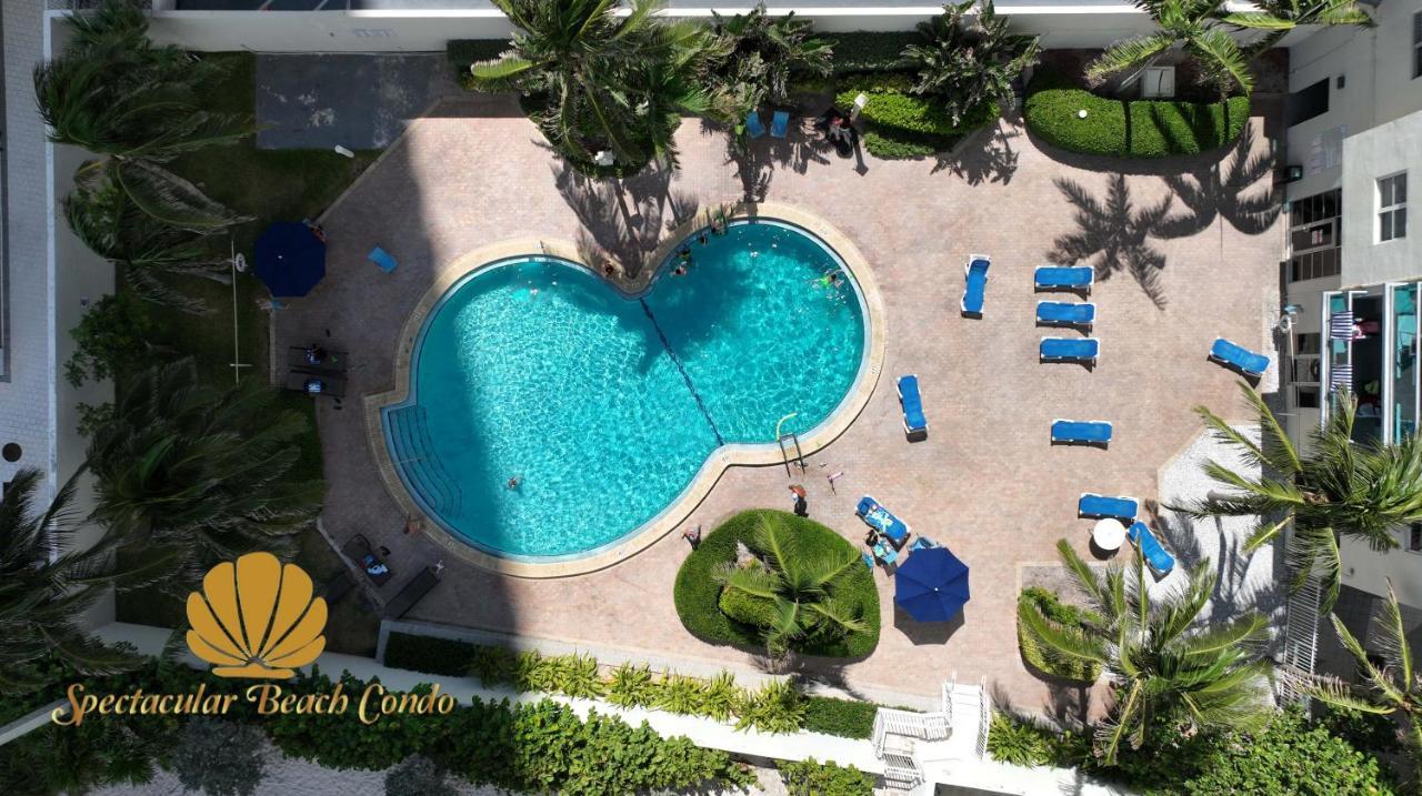 Luxury Beachfront Condo Private Beach Access, Pool & Game Room!!! ハリウッド エクステリア 写真